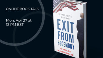 exit from hegemony book talk
